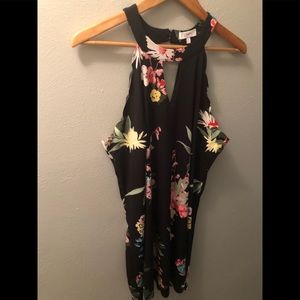 NWOT Scalloped Halter Swing Dress XL ( juniors)